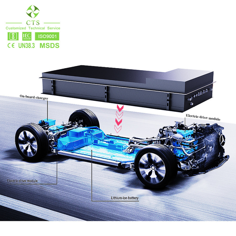 Batterie-Satz-Lithium Ion Batteries 70kwh 100kwh 345V 200AH EV für Elektroauto