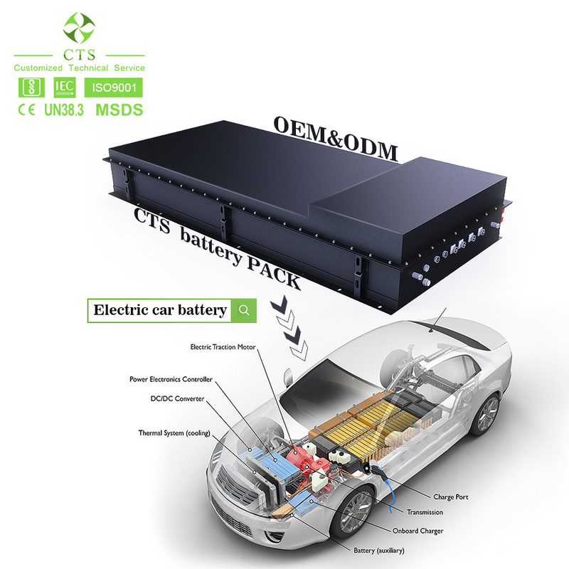 Batterie-Satz-Lithium Ion Batteries 70kwh 100kwh 345V 200AH EV für Elektroauto
